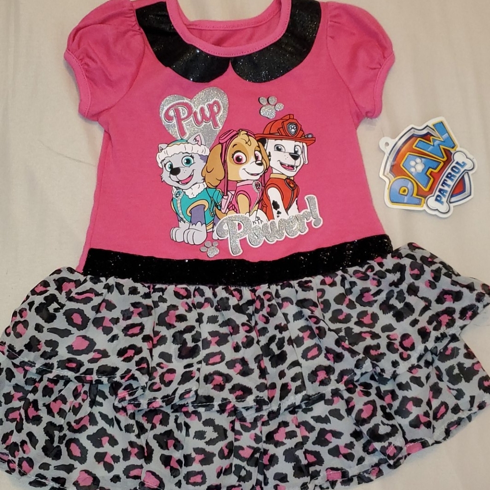 New with tags,, Paw Patrol 2t dress
